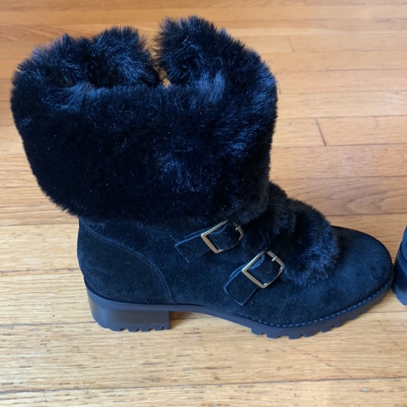 TALBOTS/UNISA WOMENS SUEDE BOOTS - Picture 3 of 5